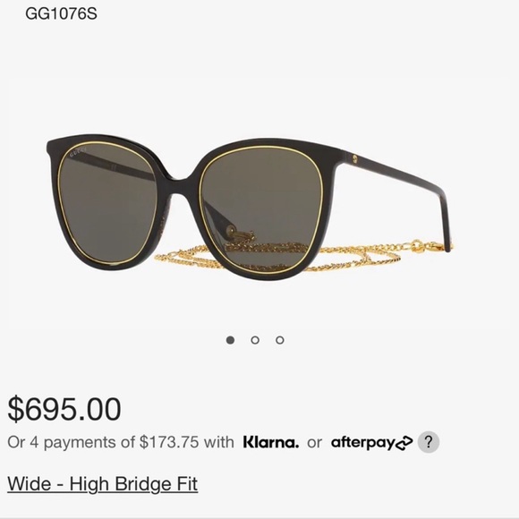 Gucci Sunglasses with Chain never been worn! - Picture 2 of 10